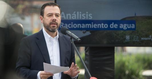 Balance de racionamiento de agua.