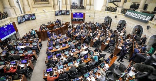 Ley estatutaria de educación se hundió en el Congreso. / Foto: AFP.
