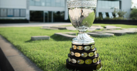 Foto del trofeo de la Copa América