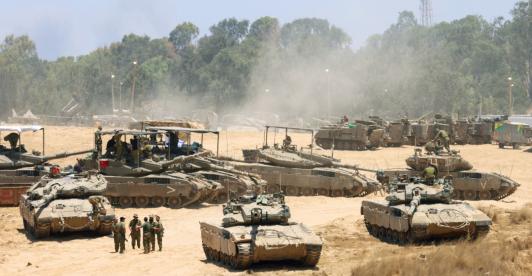 Israel arremete con nuevos bombardeos a Franja de Gaza. / Foto: AFP.