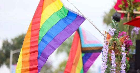 Marchas en el mes del orgullo LGBTIQ+. / Foto: AFP.