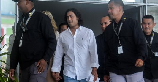 Nicolás Petro y su proceso legal. / Foto: AFP.