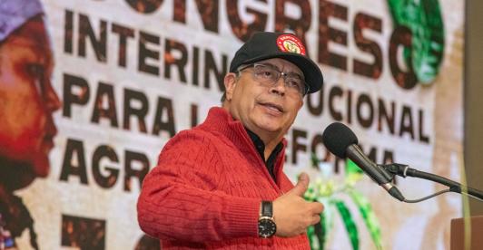 Presidente Petro le responde a Iván Duque. / Foto: InfoPresidencia.