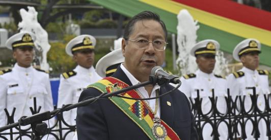 Presidente Arce convoca a bolivianos a movilizarse contra intento de "golpe de Estado"