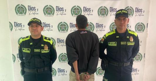 Capturan a hombre que asesinó a niña de 3 años en Bogotá. / Foto: Policía.