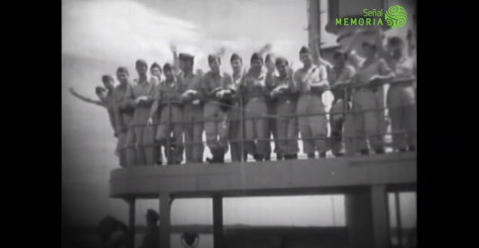 Batallón Colombia parte con destino a Corea.