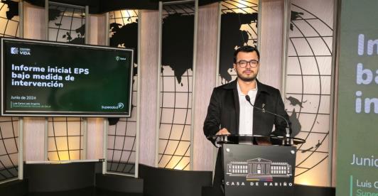 Informe de la Supersalud en intervenciones a EPS. / Foto: X Supersalud.