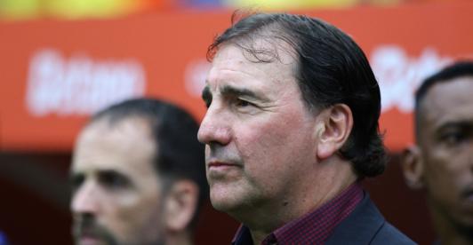 Néstor Lorenzo, técnico de la selección Colombia. / Foto: AFP.