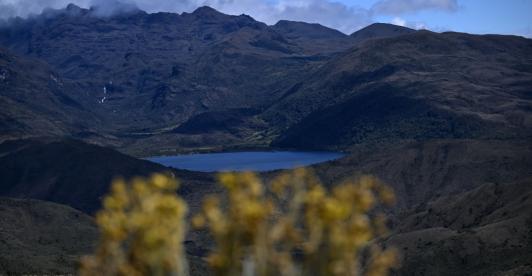Niveles de agua en embalses en medio de jornadas de lluvias. / Foto: AFP.