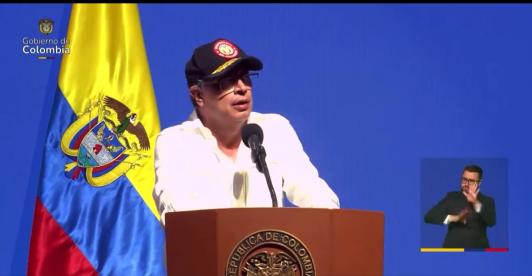 Gustavo Petro en Asobancaria