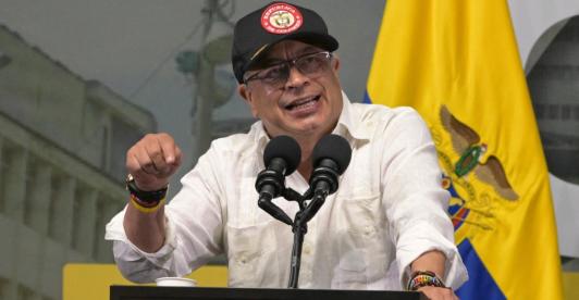 Petro sobre recursos de Ocad Paz. / Foto: AFP.
