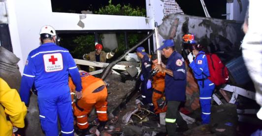 Tragedia en Valledupar dejó 2 muertos y 30 heridos. / Foto: Alcaldía de Valledupar.