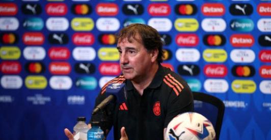 Rueda de prensa previa al partido contra Uruguay
