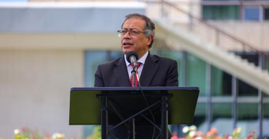 "No ha existido una revolución democrática de Colombia", presidente Petro ante la ONU