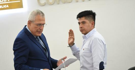 Ariel Ávila, presidente de la Comisión primera del Senado. / Foto: Senado.