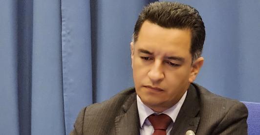 Secretario de Transparencia, Andrés Idárraga