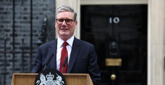 Keir Starmer, nuevo primer ministro de Reino Unido. / Foto: AFP.