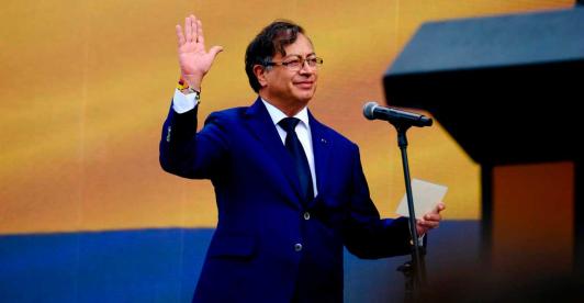 Posesión del Presidente, Gustavo Petro