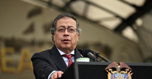 Gustavo Petro sobre Olmedo López y la UNGRD. / Foto: AFP.