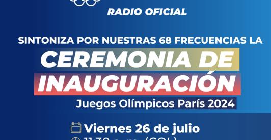 Poster inaugural de los Juegos Olímpicos Paris 2024