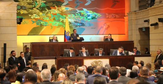 Gustavo Petro instala el nuevo Congreso