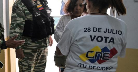 Elecciones en Venezuela. / Foto: AFP.