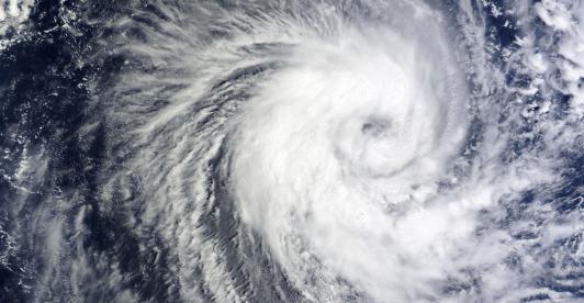 Huracán Beryl categoría 4. / Foto: Pixabay.