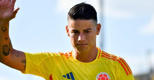 Este sería el futuro James Rodríguez en el fútbol. / Foto: AFP.