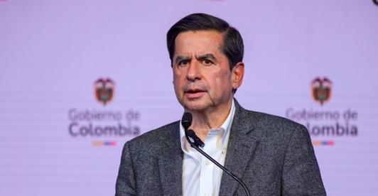 Juan Fernando Cristo, ministro del interior designado. / Foto:  Joel González - Presidencia.