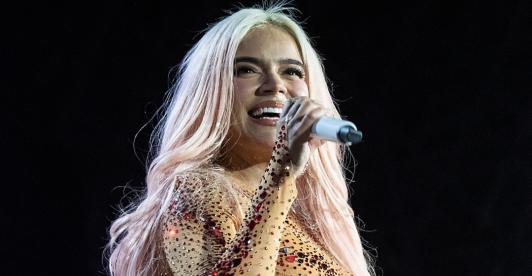 Último concierto de Karol G con el tour 'Mañana será bonito'. / Foto: AFP.