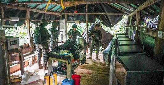 Colombia bajó casillas en el índice de mercados criminales. / Foto: MinDefensa.