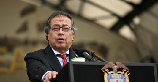 Petro se pronunció sobre disidentes de las Farc en camionetas de la UNP. / Foto: AFP.