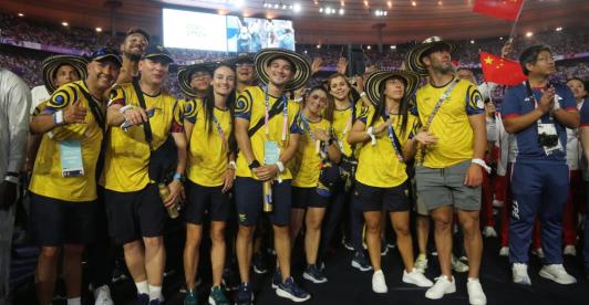 Cifras y números de atletas colombianos en París 2024. / Foto: OlimpicoCol.