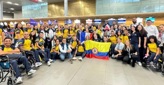 78 para atletas en los Juegos Paralímpicos de París. / Foto: COLParalimpico.