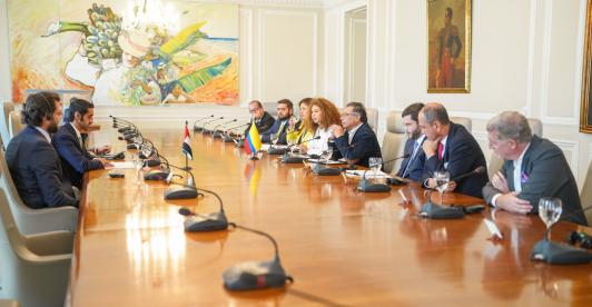 Reunión entre Emiratos Árabes Unidos y Gobierno de Colombia