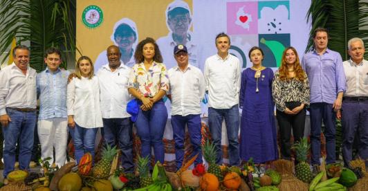 Gobierno y Grupo Éxito se unen en la Alianza por la Sustitución de Cultivos. / Foto: InfoPresidencia.