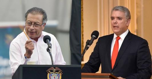 Presidente Petro a Duque: "inversión forzosa no es expropiación" y le recuerda que él propuso lo mismo