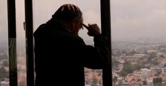 Fotografía representativa de un suicidio.