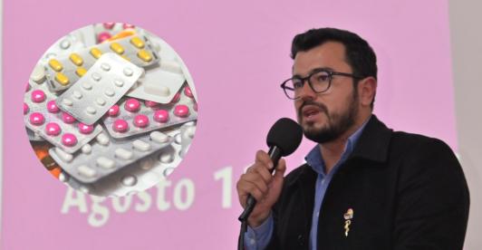 Denuncia de SuperSalud sobre entrega de medicamentos en Bucaramanga. / Foto: X Luis Carlos Leal.