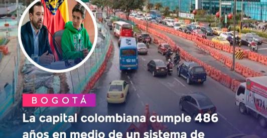 Caos en la movilidad de Bogotá