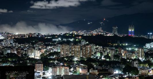 Apagón en Venezuela. / Foto: AFP.