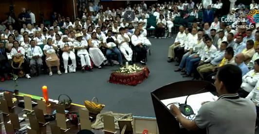 Audiencia de reconocimiento ante la JEP