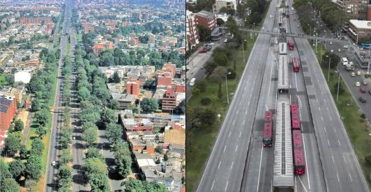Bogotá: antes y después