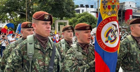 7 de agosto, día del ejército nacional. / Foto: Ejército de Colombia.
