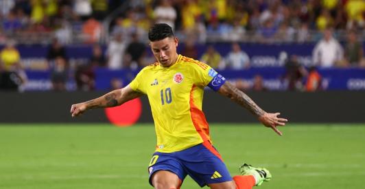 James y su fichaje al Rayo Vallecano de España. / Foto: AFP.