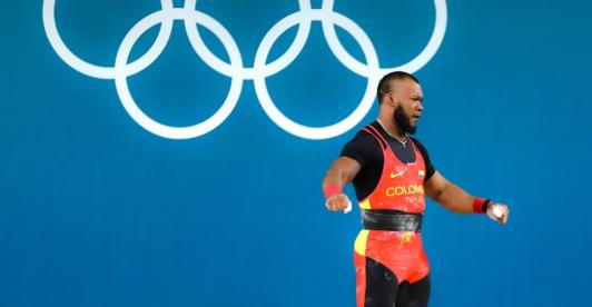 Jeison López ganador de plata en París 2024. / Foto: COC.