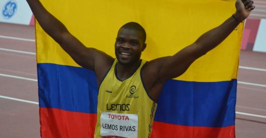 José Gregorio Lemos, medalla de oro en Juegos Paralímpicos 2024. / Foto: ColParalímpico.