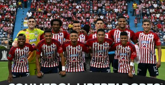 Junior en la Copa Libertadores. / Foto: AFP.