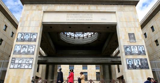 Palacio de justicia. / Foto: AFP.