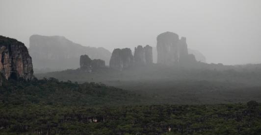 Deforestación en el Parque Nacional Chiribiquete. / Foto: MinAmbiente.